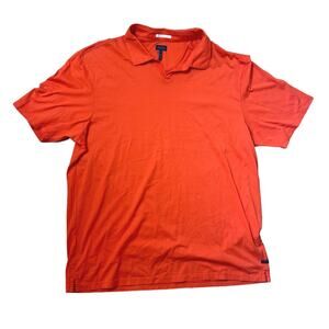 Goodman Brand Men’s Orange Polo Shirt Size XL